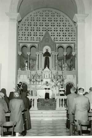 Altare Maggiore fino al 1967 Altare Maggiore fino al 1967