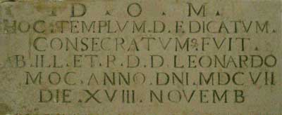 Dedicazione della Chiesa Dedicazione della Chiesa