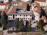 veduta dall'alto del convento